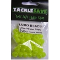Lumo Beads Chartreuse Large 50pc